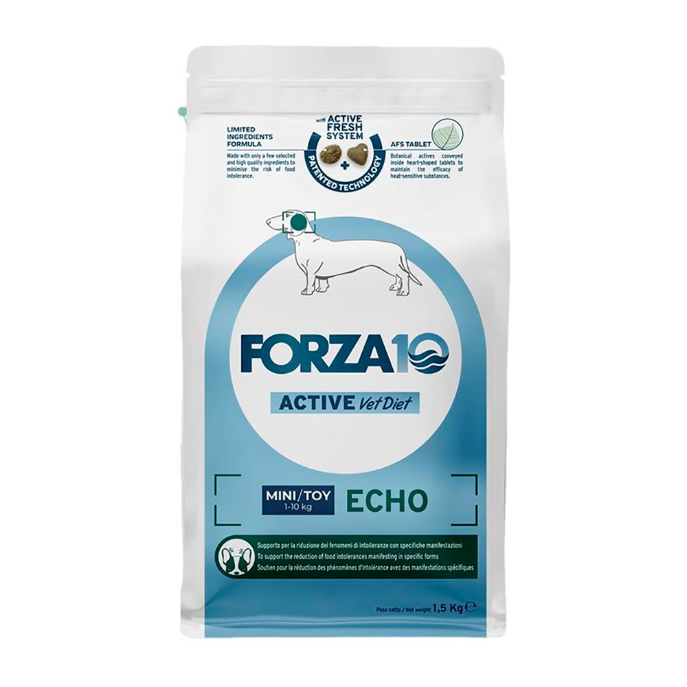 Сухой Корм Forza (Форза) 10 Active Vet Diet Echo Mini Toy Для Собак При Заболевании Слуховых Органов 1,5кг  14038
