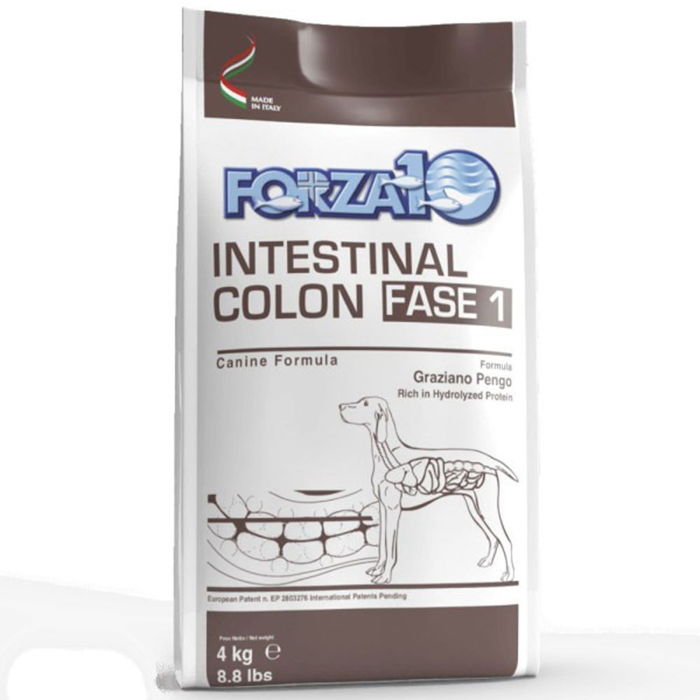 Сухой Корм Forza (Форза) 10 Dog Active Vet Diet Intestinal Colon Fase 1 Для Собак При Заболеваниях ЖКТ 4кг 04129