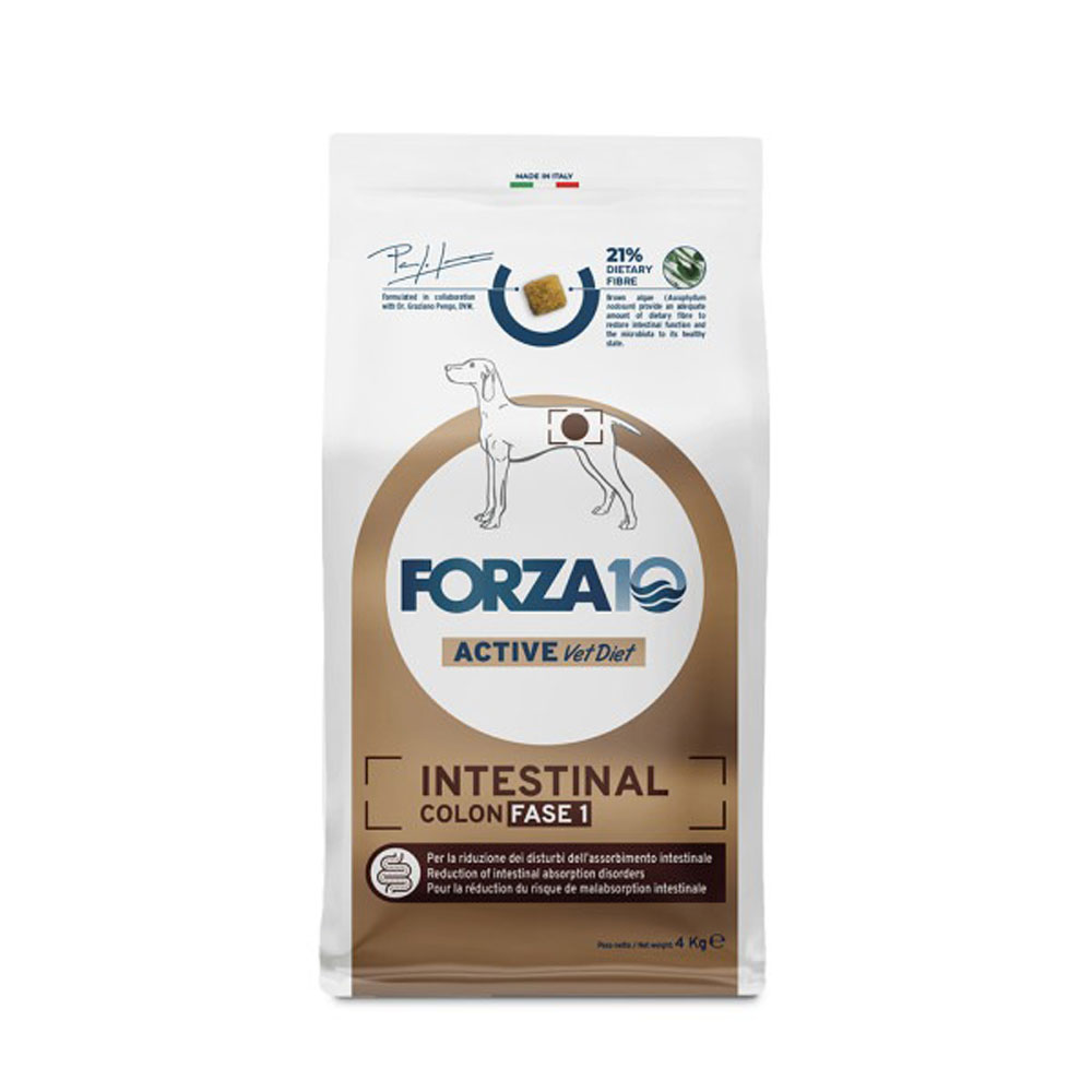 Сухой Корм Forza (Форза) 10 Dog Active Vet Diet Intestinal Colon Fase 1 Для Собак При Заболеваниях ЖКТ 4кг 04129
