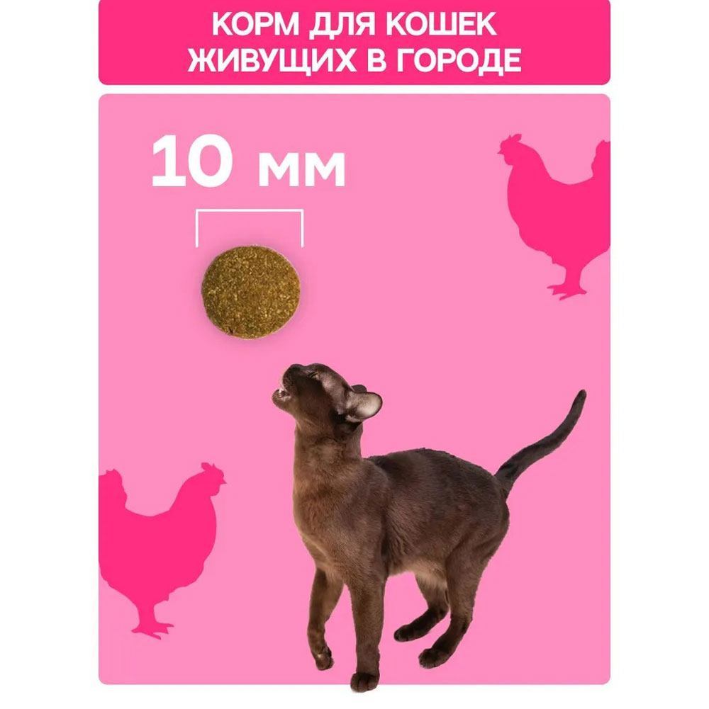 Сухой Корм Molina (Молина) Cat Sterilized Urinary Для Стерилизованных Кошек Курица 400г 1060734