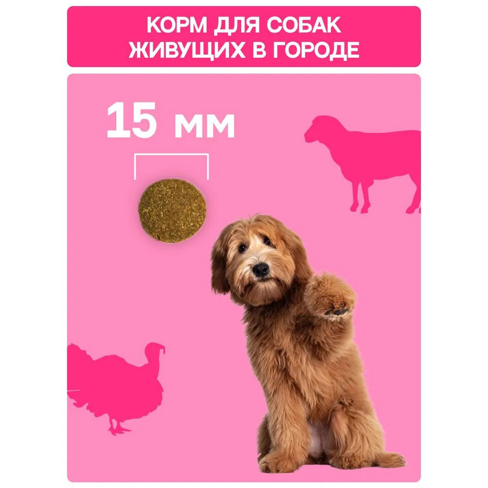 Сухой Корм Molina Adult Для Собак  с Чувствительным Пищеварением Индейка и Ягненок 2кг 1060895