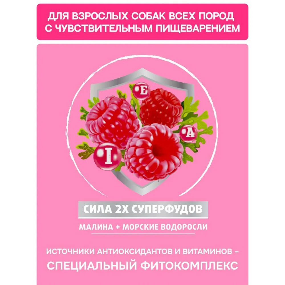 Сухой Корм Molina Adult Для Собак  с Чувствительным Пищеварением Индейка и Ягненок 2кг 1060895