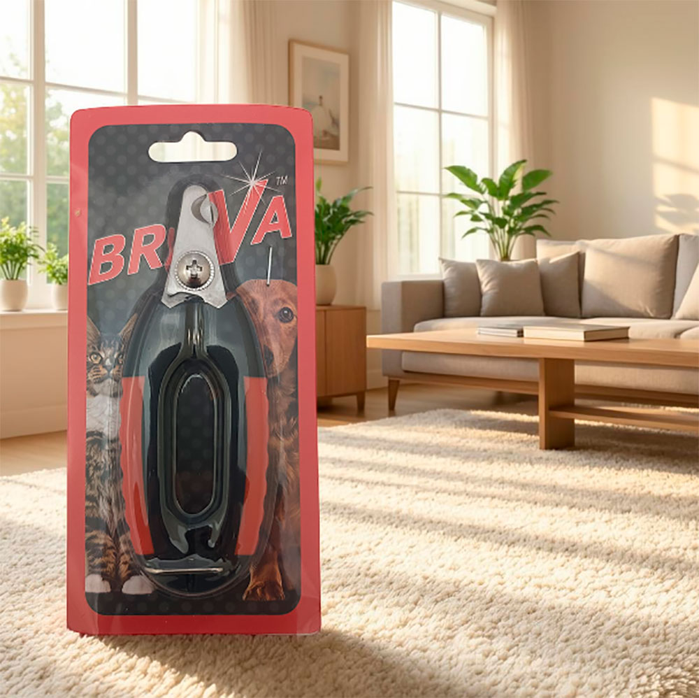 Когтерез Для Кошек и Собак Brava (Брава) Малый Черно-Красный Черно-Желтый 5007