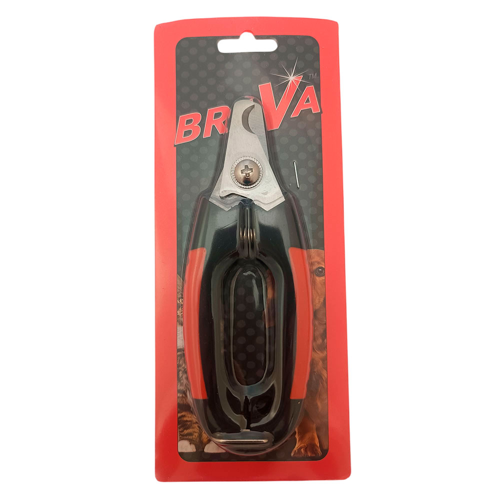 Когтерез Для Кошек и Собак Brava (Брава) Большой Черно-Красный Черно-Желтый 5006