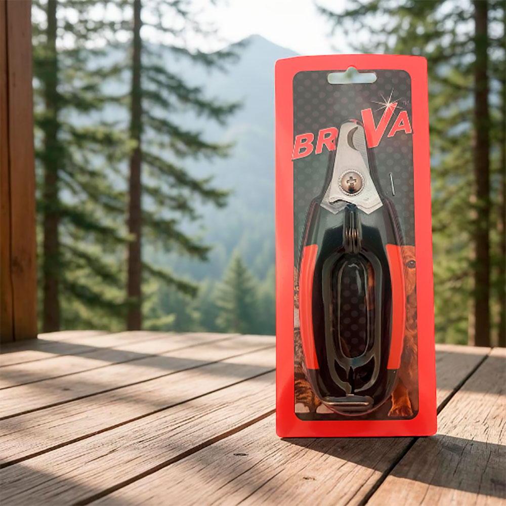 Когтерез Для Кошек и Собак Brava (Брава) Большой Черно-Красный Черно-Желтый 5006