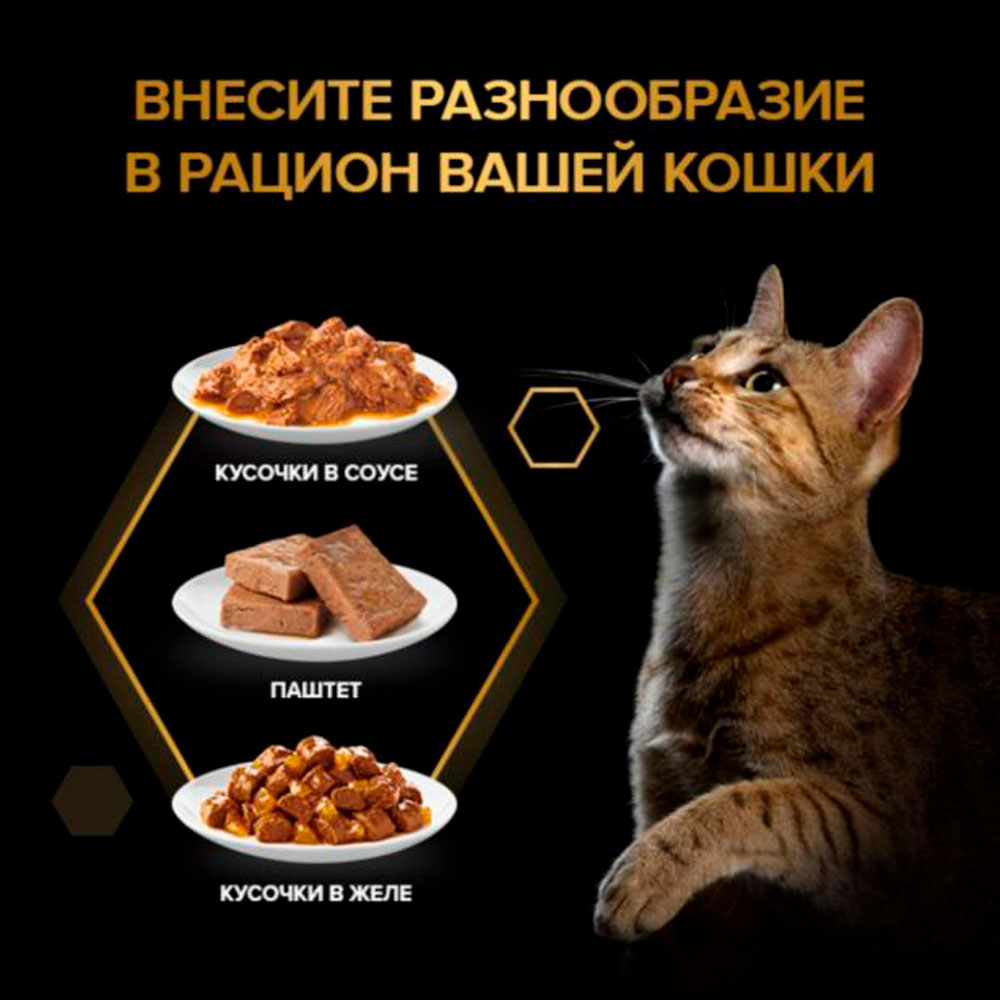 Влажный Корм Proplan (Проплан) Sterilized Для Стерилизованных Кошек Индейка Паштет 75г