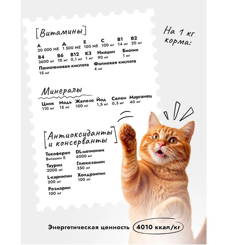 Сухой Корм Best Dinner (Бест Диннер) Adult Skin Coat Для Кошек с Чувствительной Кожей и Шерстью Утка Клюква 10кг