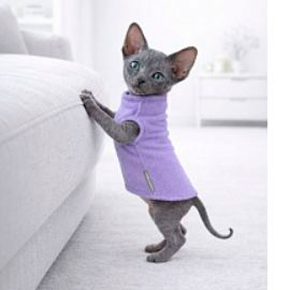 Водолазка Osso Fashion (Оссо Фешн) Для Котят Из Флиса Швами Наружу Р 2 Лаванда Вкф 1042
