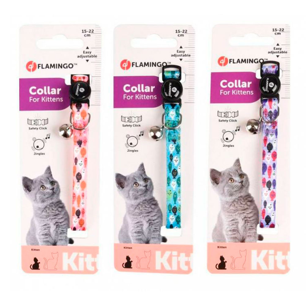 Ошейник Flamingo (Фламинго) Для Котят Minou 15-22см/10мм Fl560946