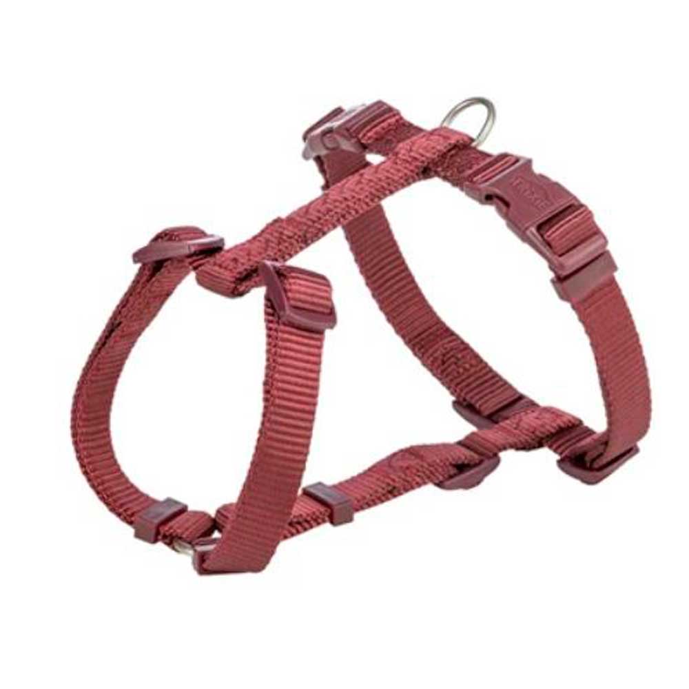 Шлейка Trixie (Трикси) Premium H Harness L 60-87см 25мм Сангрия 204931