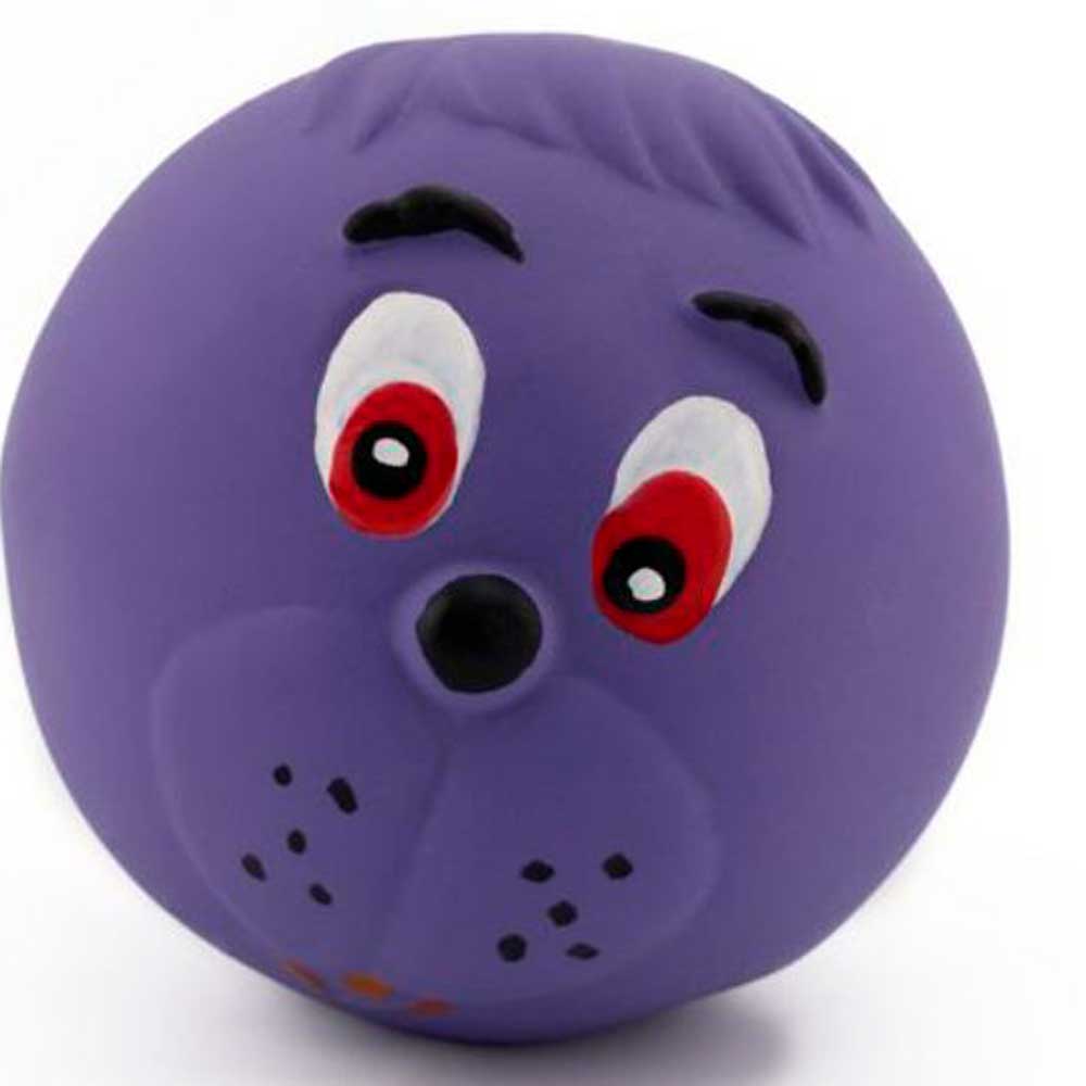 Игрушка-Пищалка Wogy (Воги) Для Собак Мяч Мордочка Латекс 6,5см 2024-6478