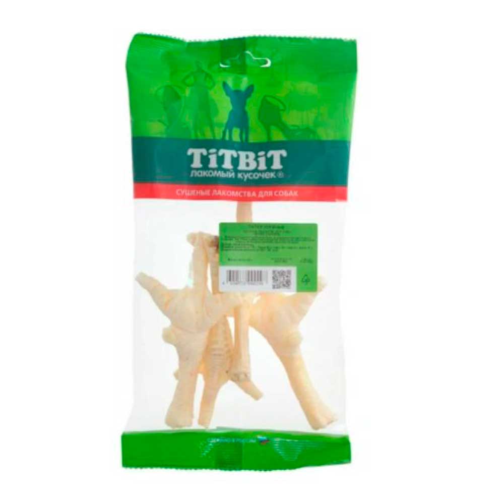 Лакомство Для Собак TiTBiT (ТитБит) Лапки Куриные Пакет
