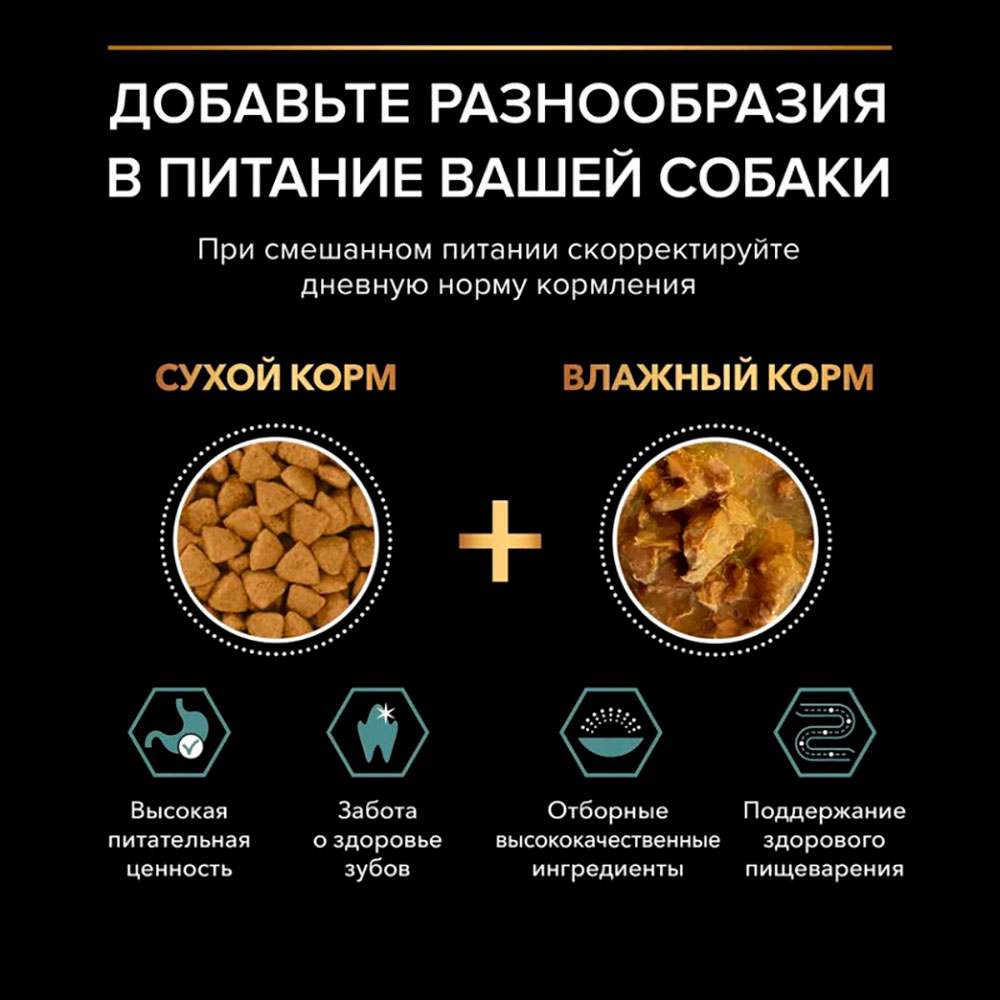 Сухой Корм Pro Plan (ПроПлан) Sensitive Digestion Для Взрослых Собак Мелких и Карликовых Пород с Чувствительным Пищеварением Ягненок Small Mini Adult 3,8кг (3кг+800г)