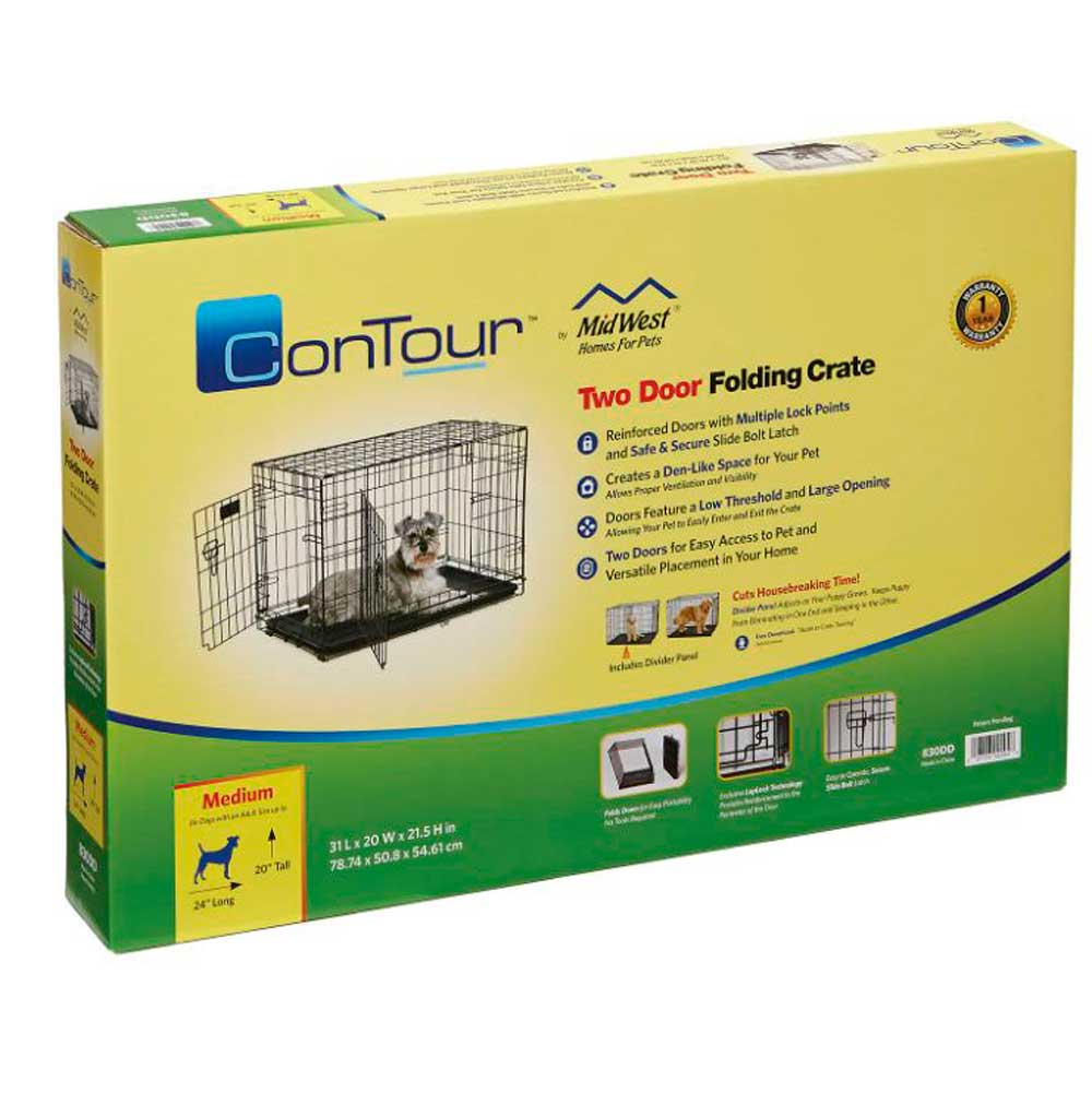 Клетка Для Собак Midwest (Мидвест) Contour 830dd 2 Двери 78х49х54,5см