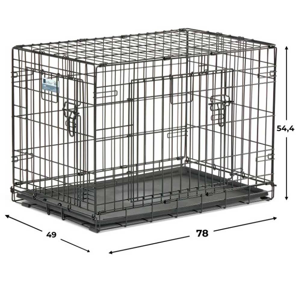 Клетка Для Собак Midwest (Мидвест) Contour 830dd 2 Двери 78х49х54,5см