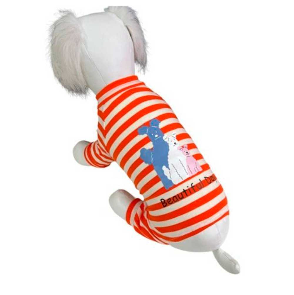 Комбинезон Летний Pet Fashion (Пет Фешн) Для Собак Мелких Пород Три Щенка Р Xl Оранжевый